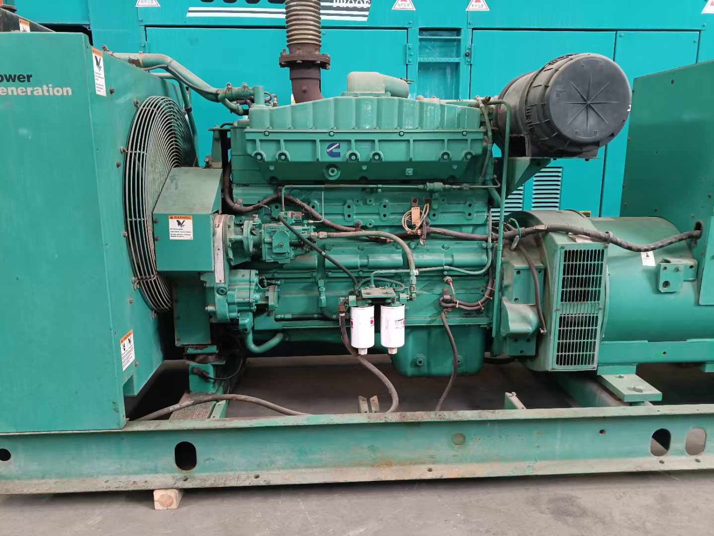 西固过载会对 600kW 柴油发电机组造成哪些损害？